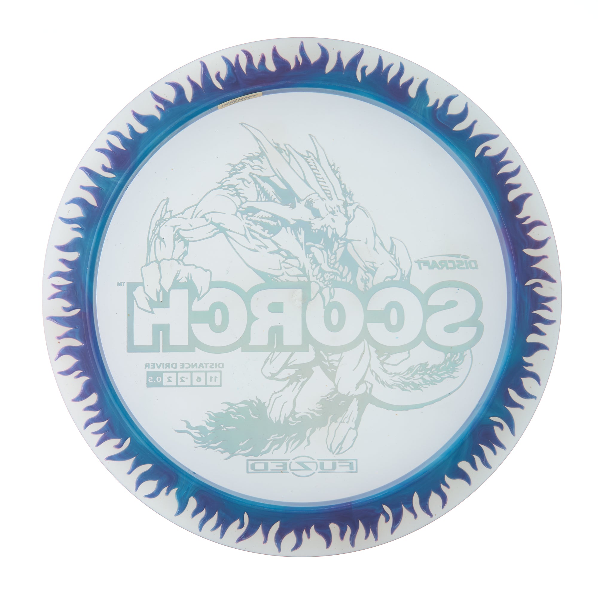 Flame Pattern Fuzed Line Scorch