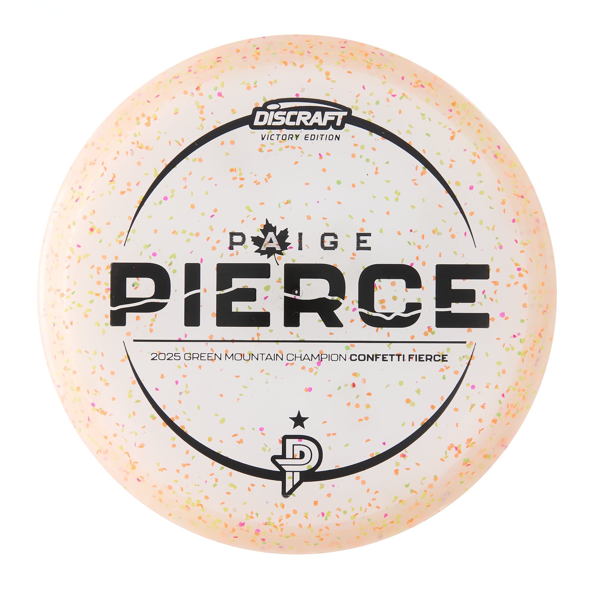 Paige Pierce 2025 Green Mountain Champion Victory Edition Confetti Fierce