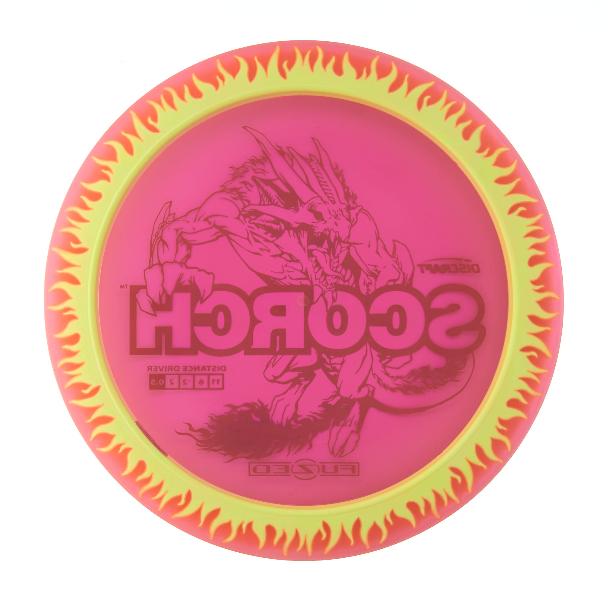 Flame Pattern Fuzed Line Scorch