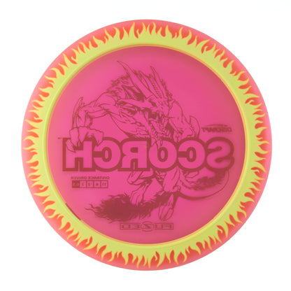 Flame Pattern Fuzed Line Scorch