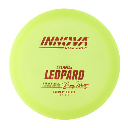 Barry Schultz 2x World Champion Champion Leopard