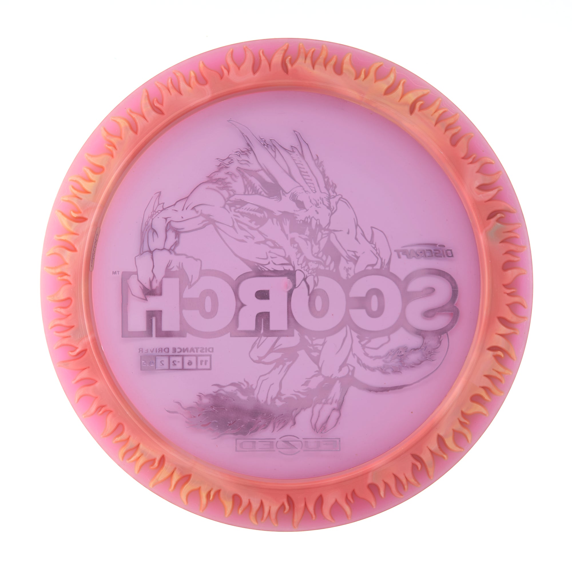 Flame Pattern Fuzed Line Scorch