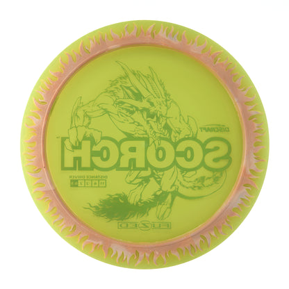 Flame Pattern Fuzed Line Scorch