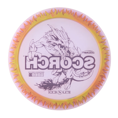 Flame Pattern Fuzed Line Scorch