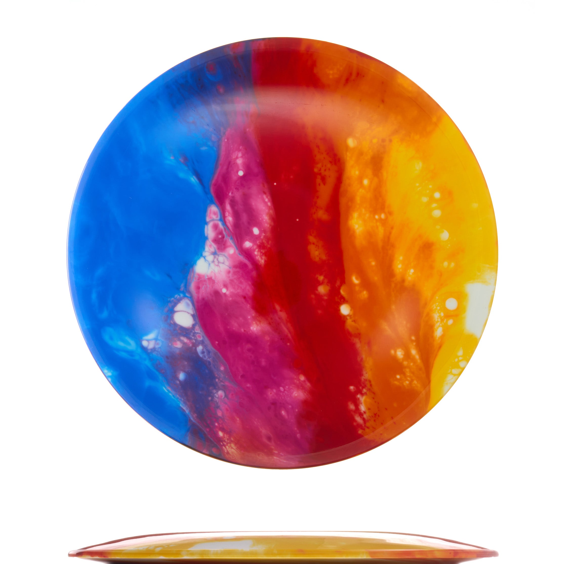 Fellen Bomb Dyes Bottom Stamp Star Charger