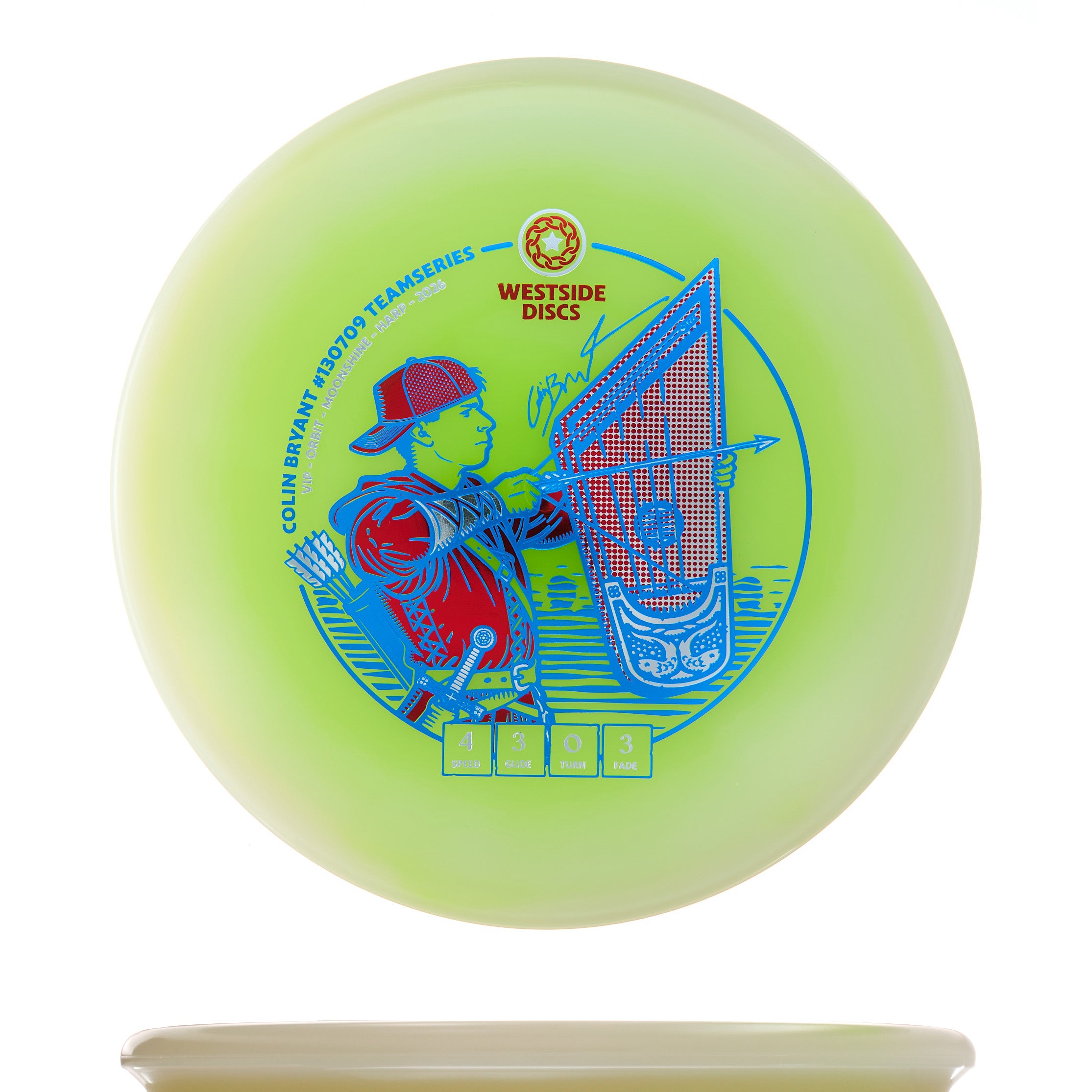 Colin Bryant Team Series Glow VIP Moonshine Orbit Harp