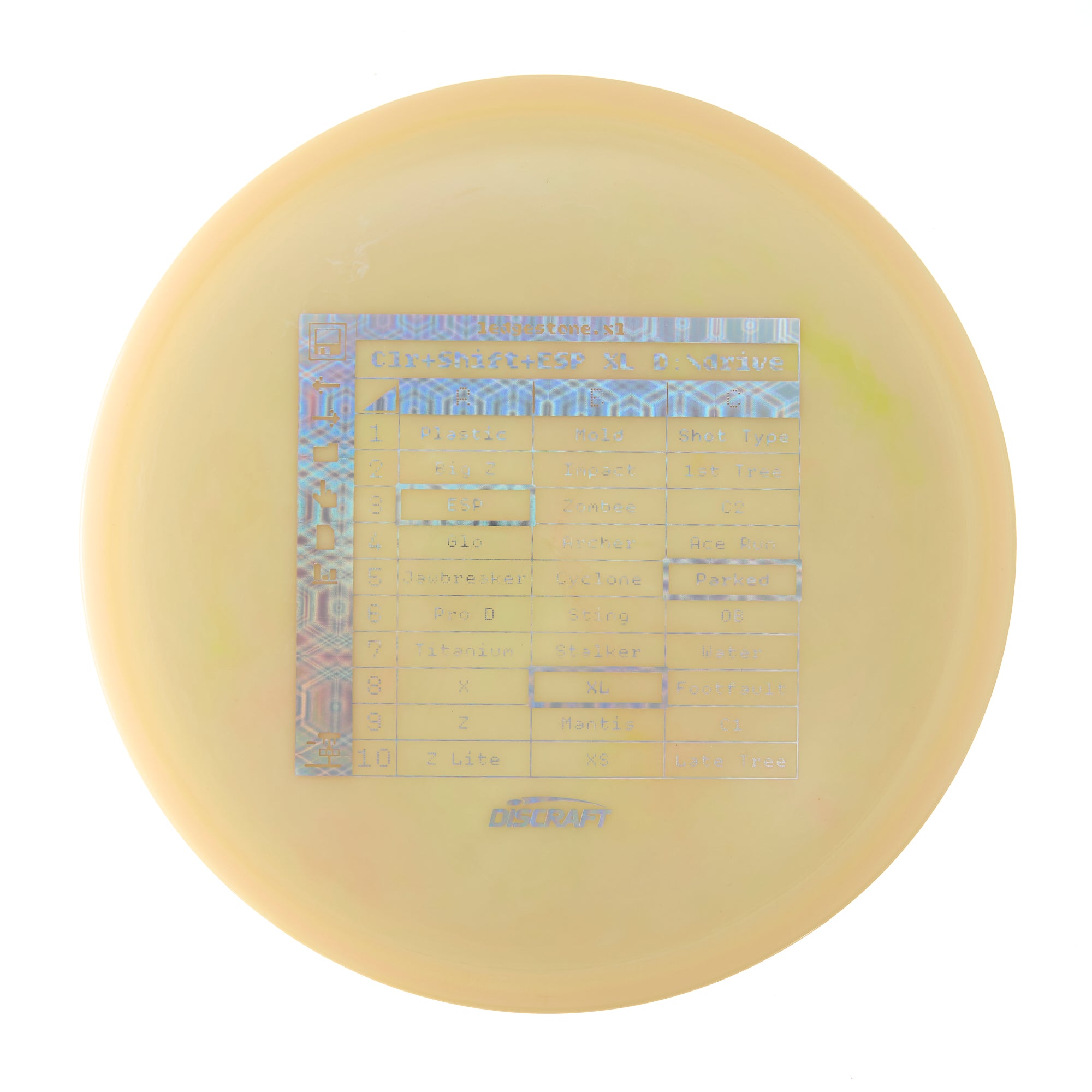 2025 Ledgestone Colorshift ESP XL