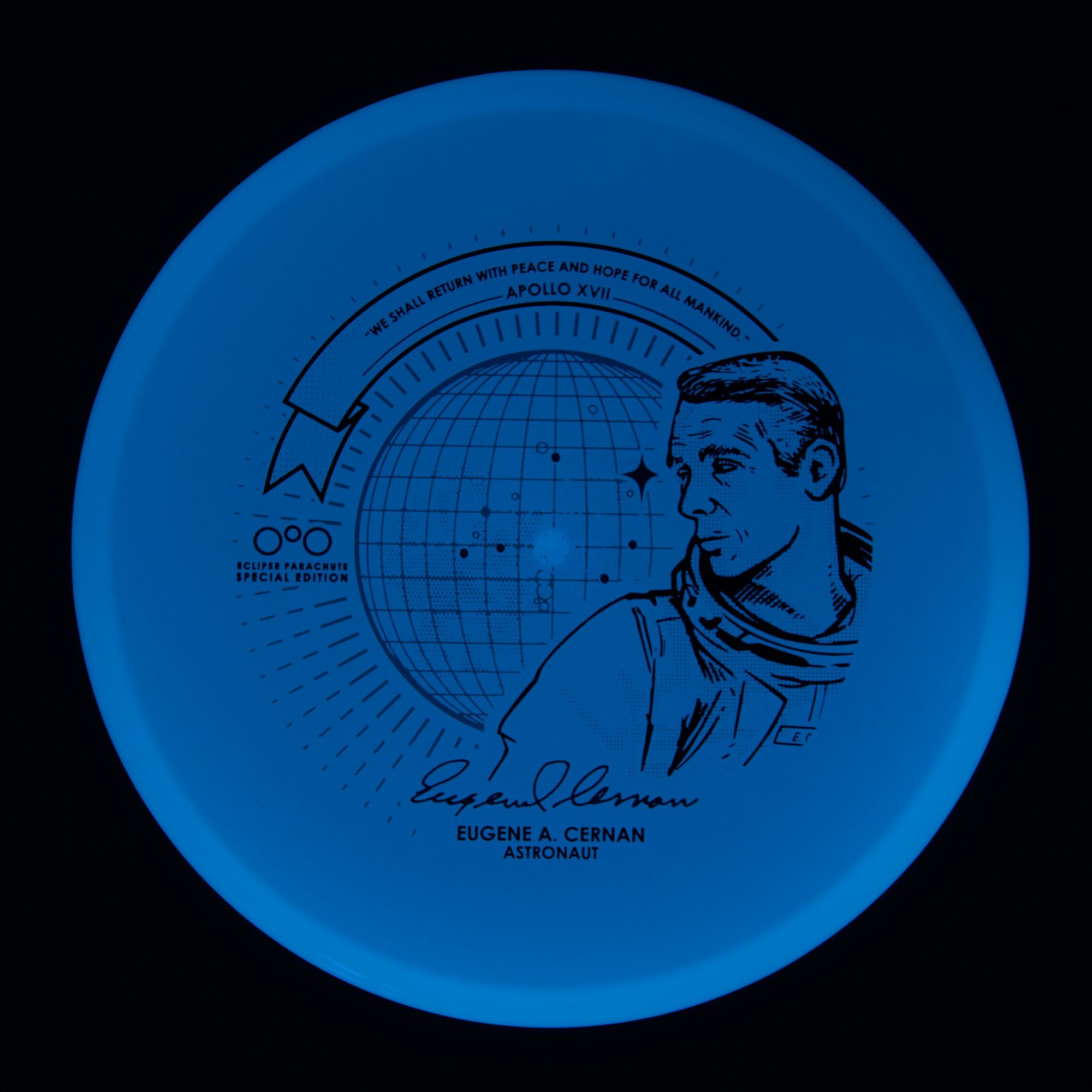 Special Edition Color Glow - Blue Eclipse 2.0 - Parachute