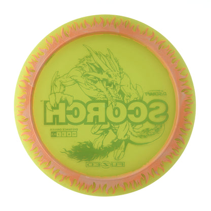 Flame Pattern Fuzed Line Scorch