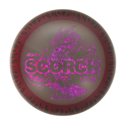 Flame Pattern Fuzed Line Scorch