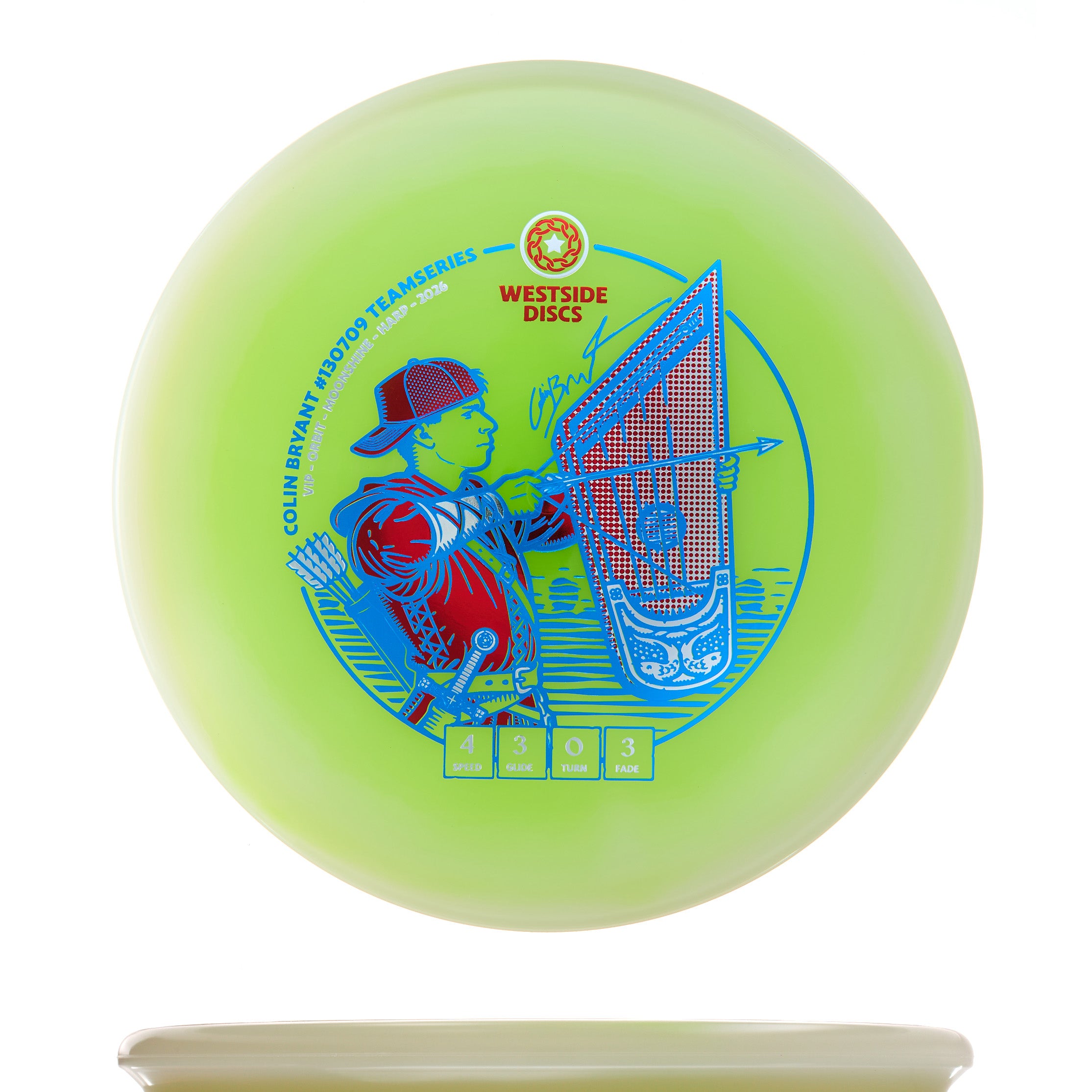 Colin Bryant Team Series Glow VIP Moonshine Orbit Harp