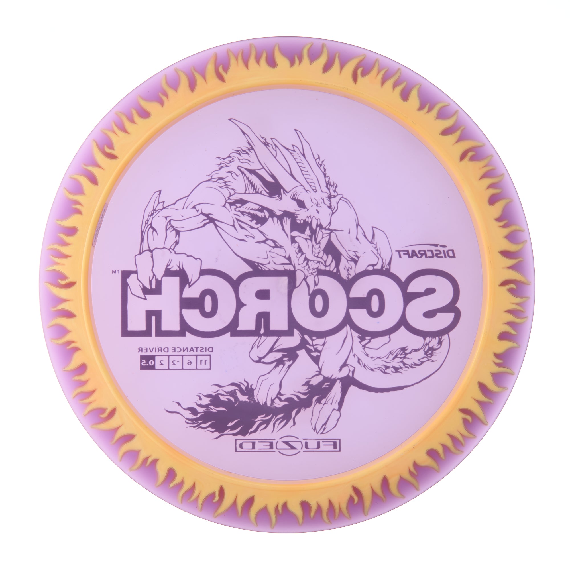 Flame Pattern Fuzed Line Scorch