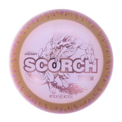 Flame Pattern Fuzed Line Scorch