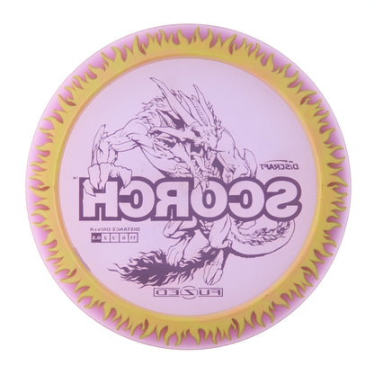 Flame Pattern Fuzed Line Scorch