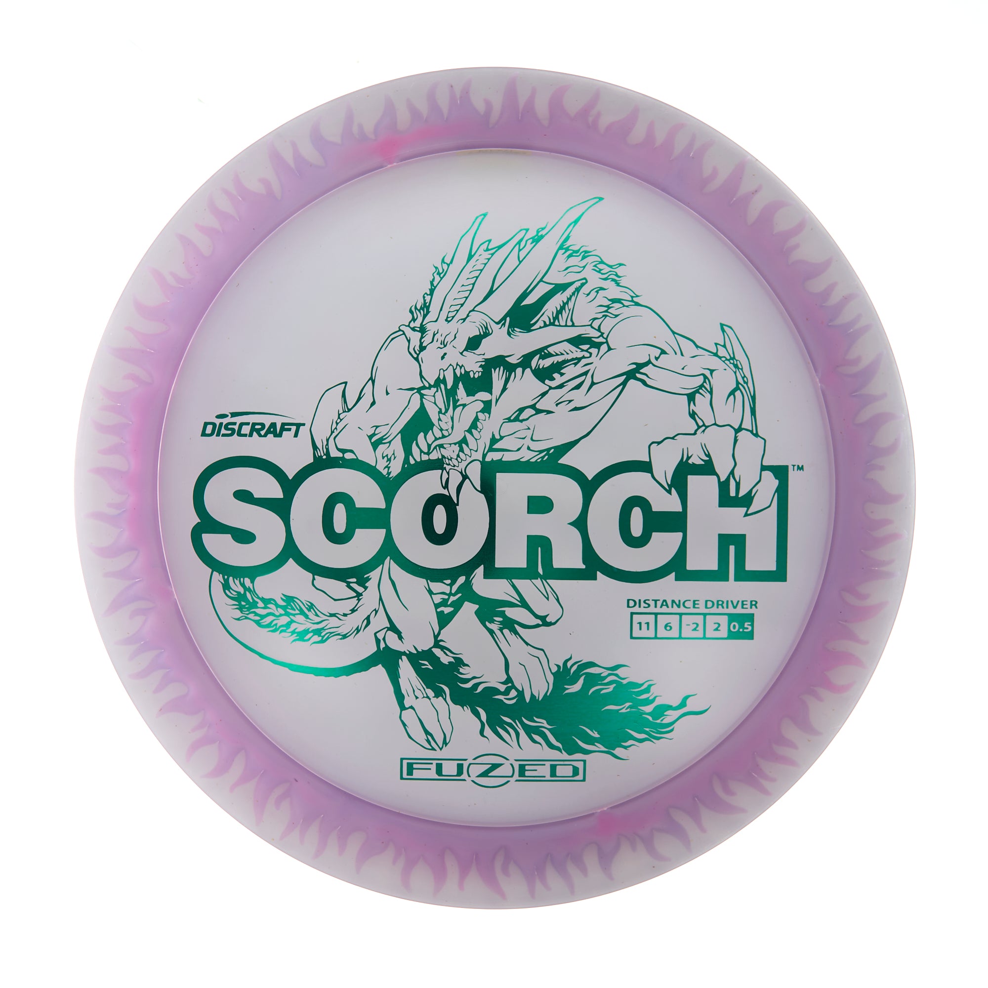 Flame Pattern Fuzed Line Scorch