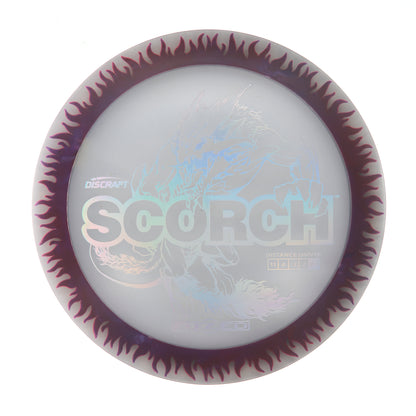 Flame Pattern Fuzed Line Scorch