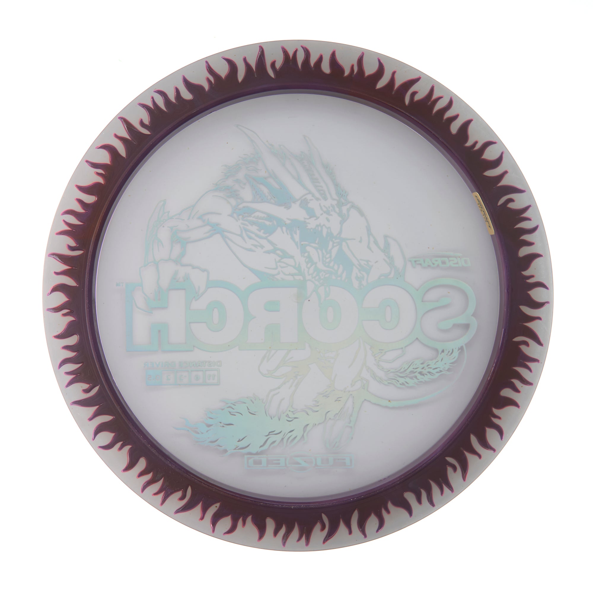 Flame Pattern Fuzed Line Scorch