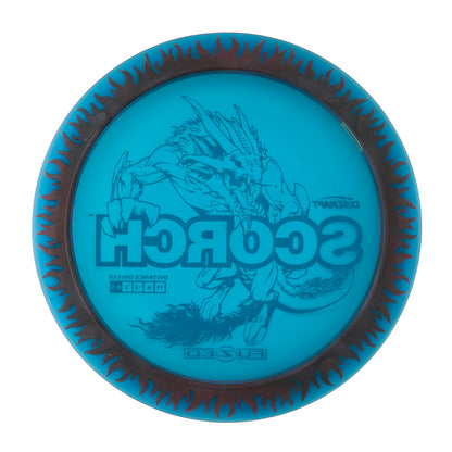 Flame Pattern Fuzed Line Scorch