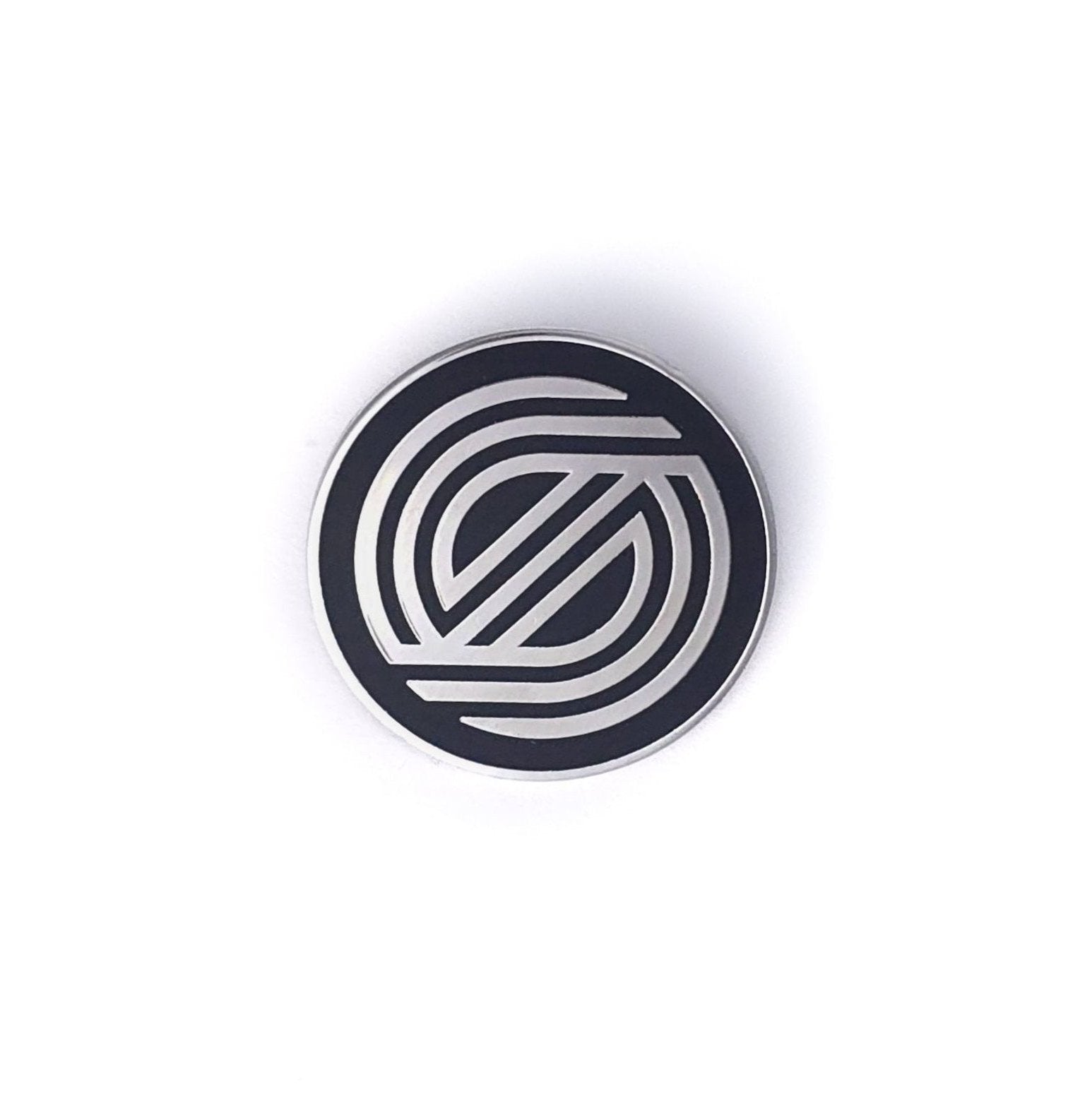 SimonLine Icon Enamel Pin Black