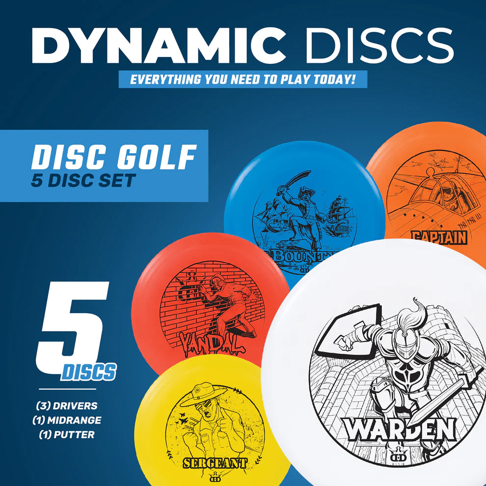 Dynamic Discs - Animated 5-Disc Starter Set