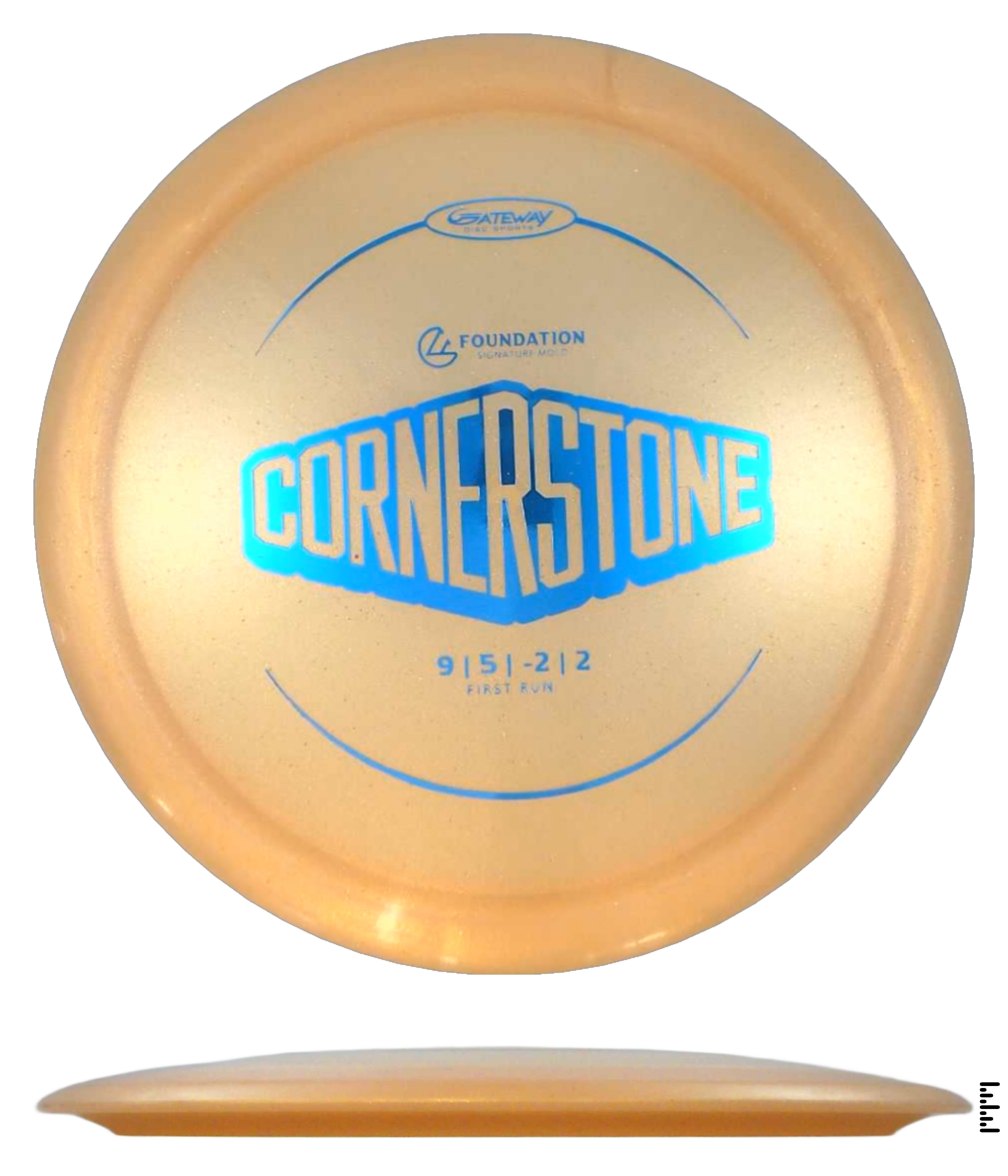 First Run Factory Second Diamond Metal Flake CornerStone