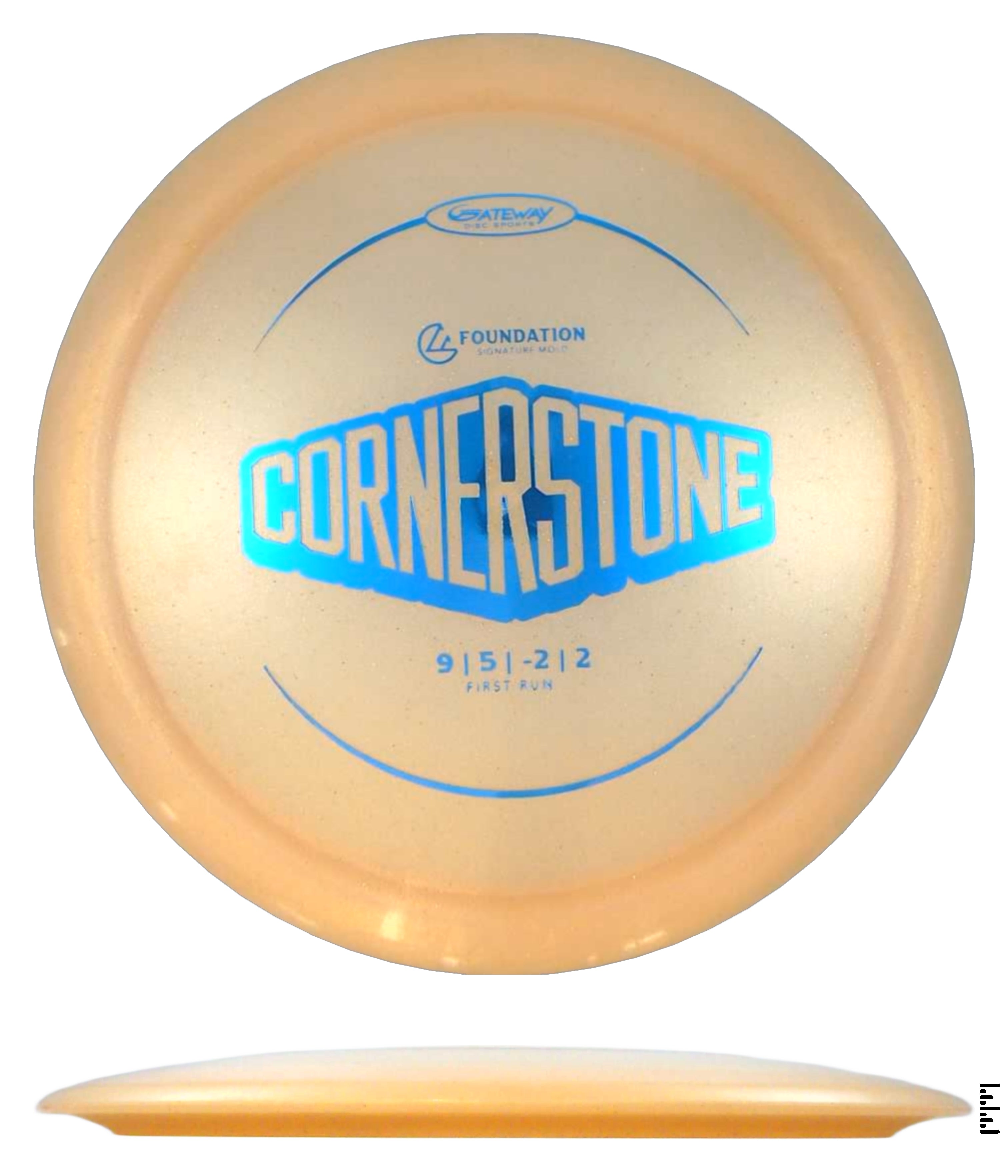 First Run Factory Second Diamond Metal Flake CornerStone