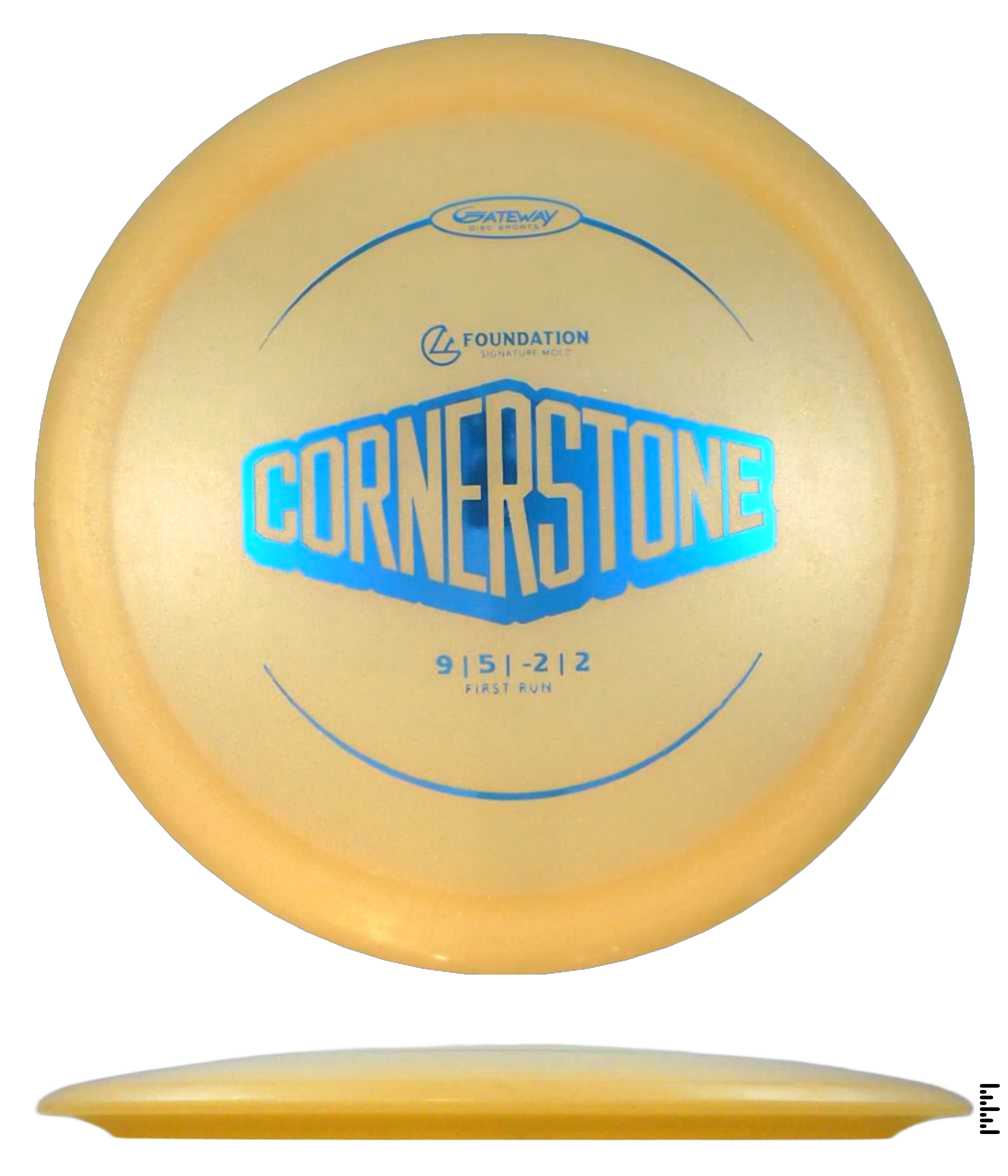 First Run Factory Second Diamond Metal Flake CornerStone