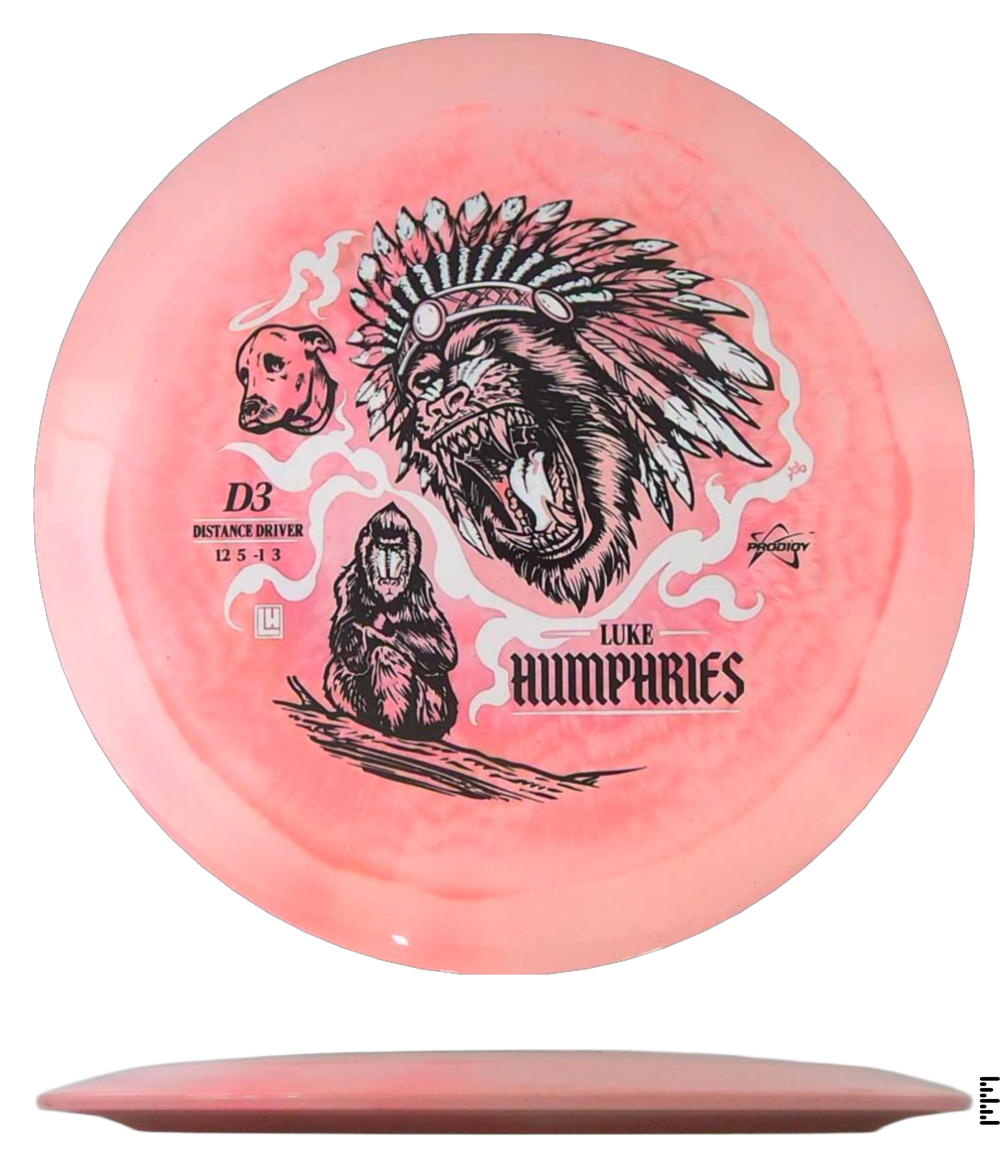 2026 Luke Humphries Signature Series 500 Spectrum D3