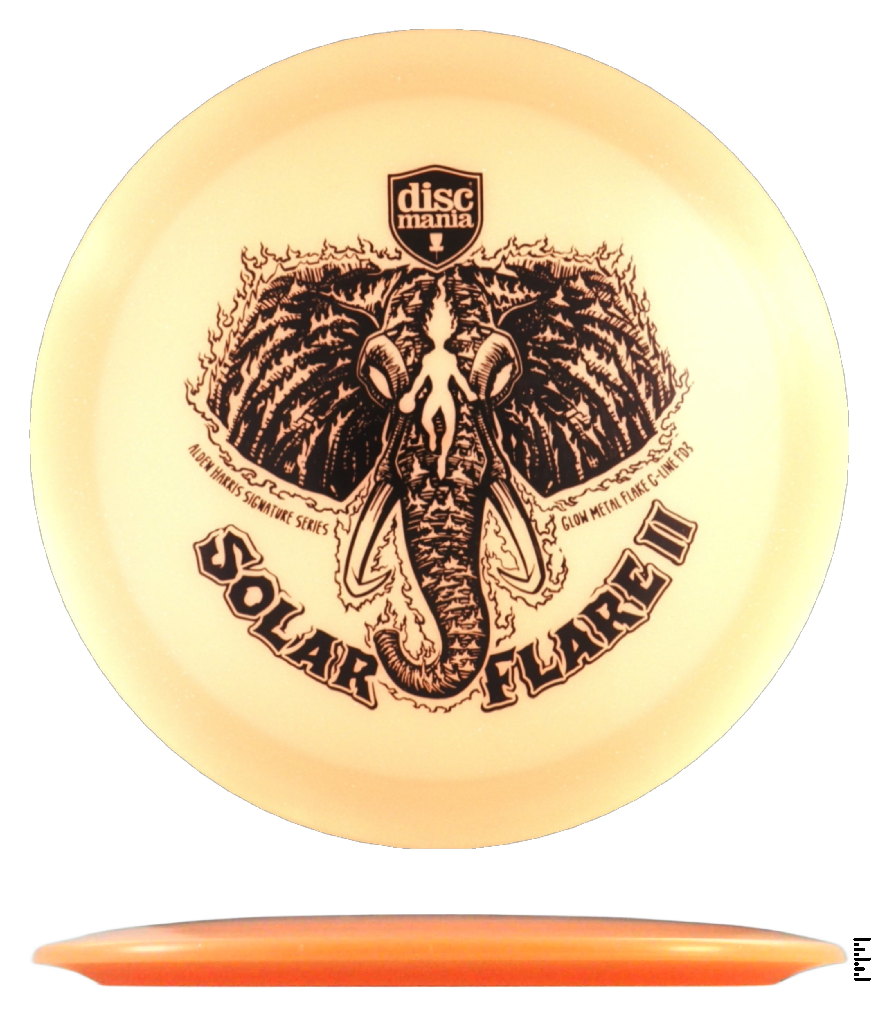 Alden Harris Signature Series Solar Flare 2 C-Line Metal Flake Glow FD3