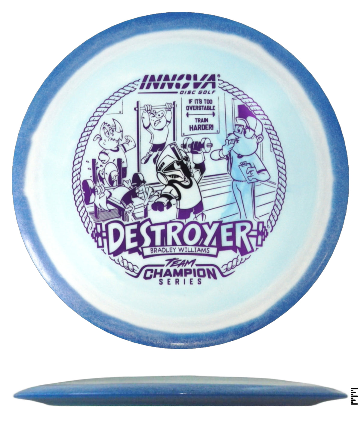 Bradley Williams Tour Series Bottom Stamp Halo Star Destroyer