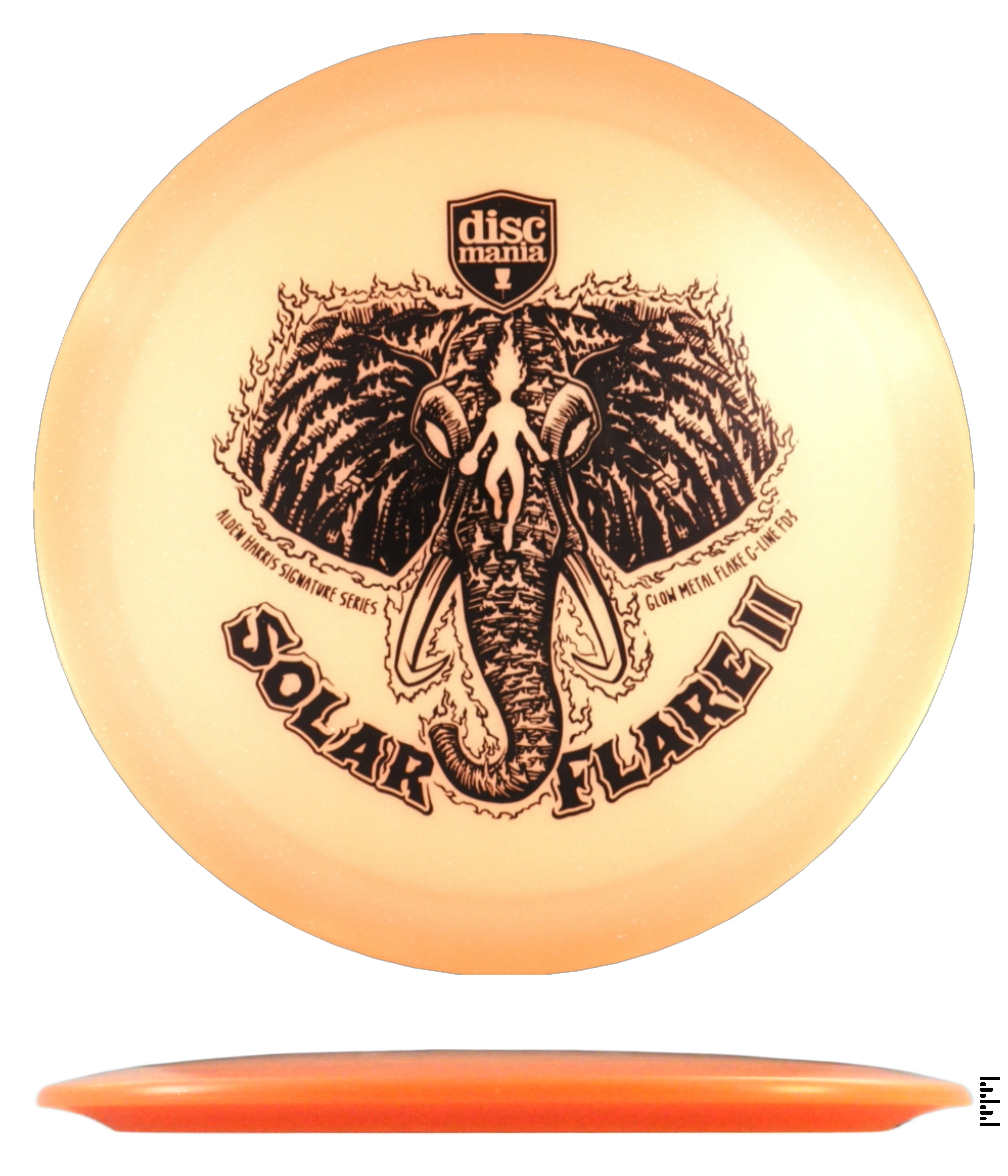 Alden Harris Signature Series Solar Flare 2 C-Line Metal Flake Glow FD3