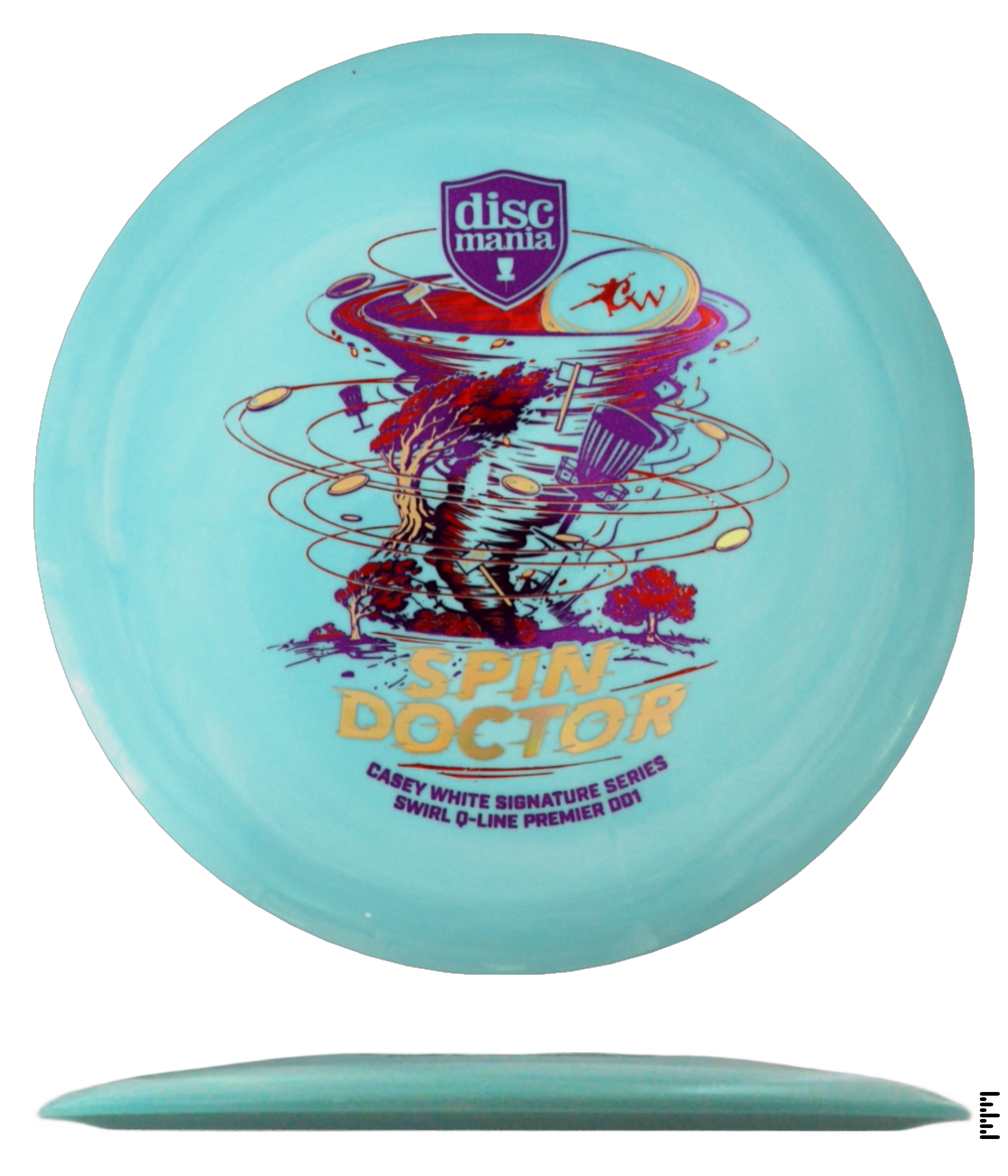 Casey White Spin Doctor Swirl Q-Line Premier DD1