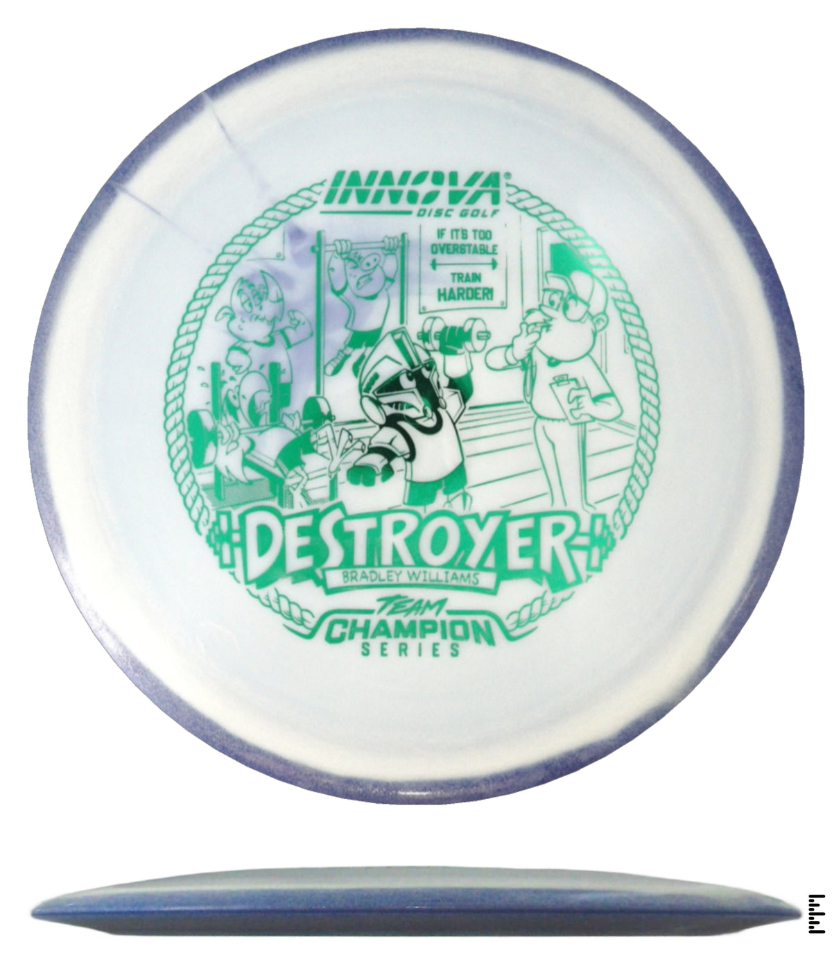 Bradley Williams Tour Series Bottom Stamp Halo Star Destroyer