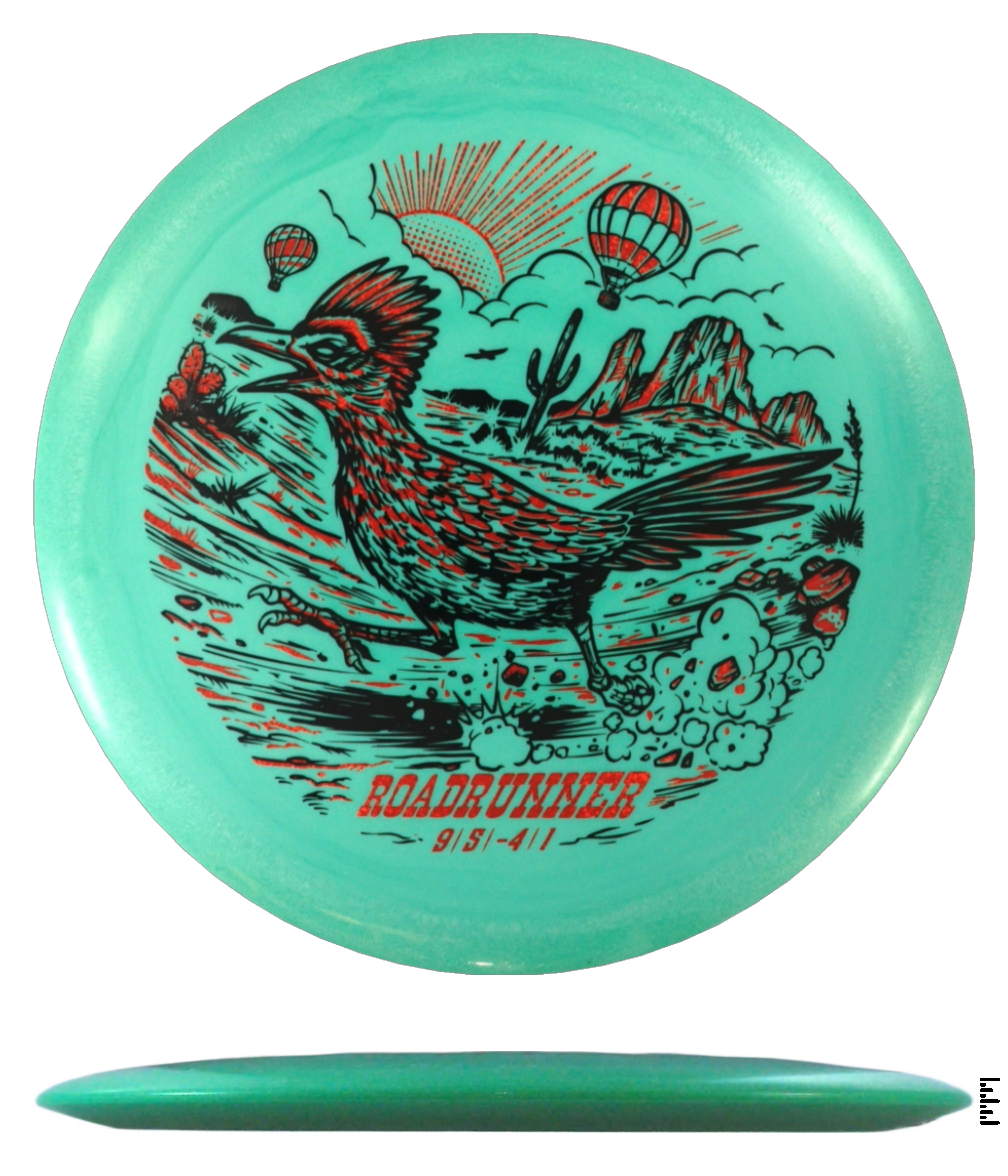 Wild West Swirly Star Roadrunner