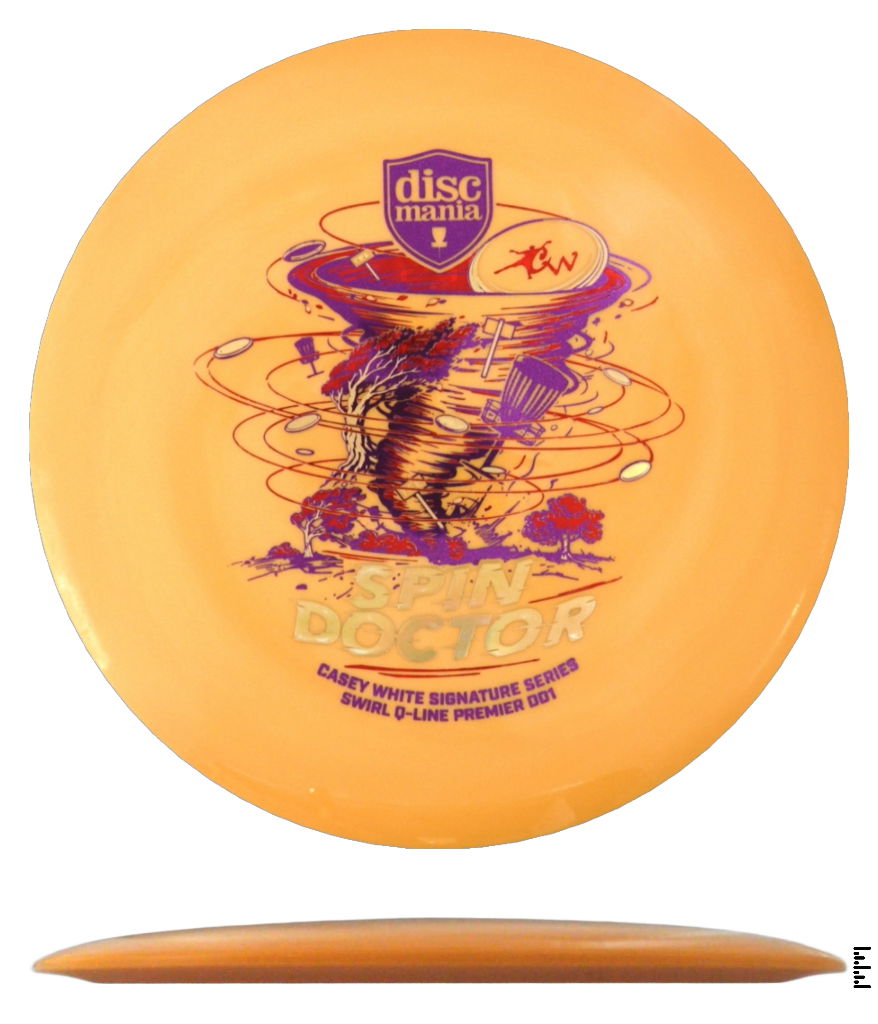Casey White Spin Doctor Swirl Q-Line Premier DD1