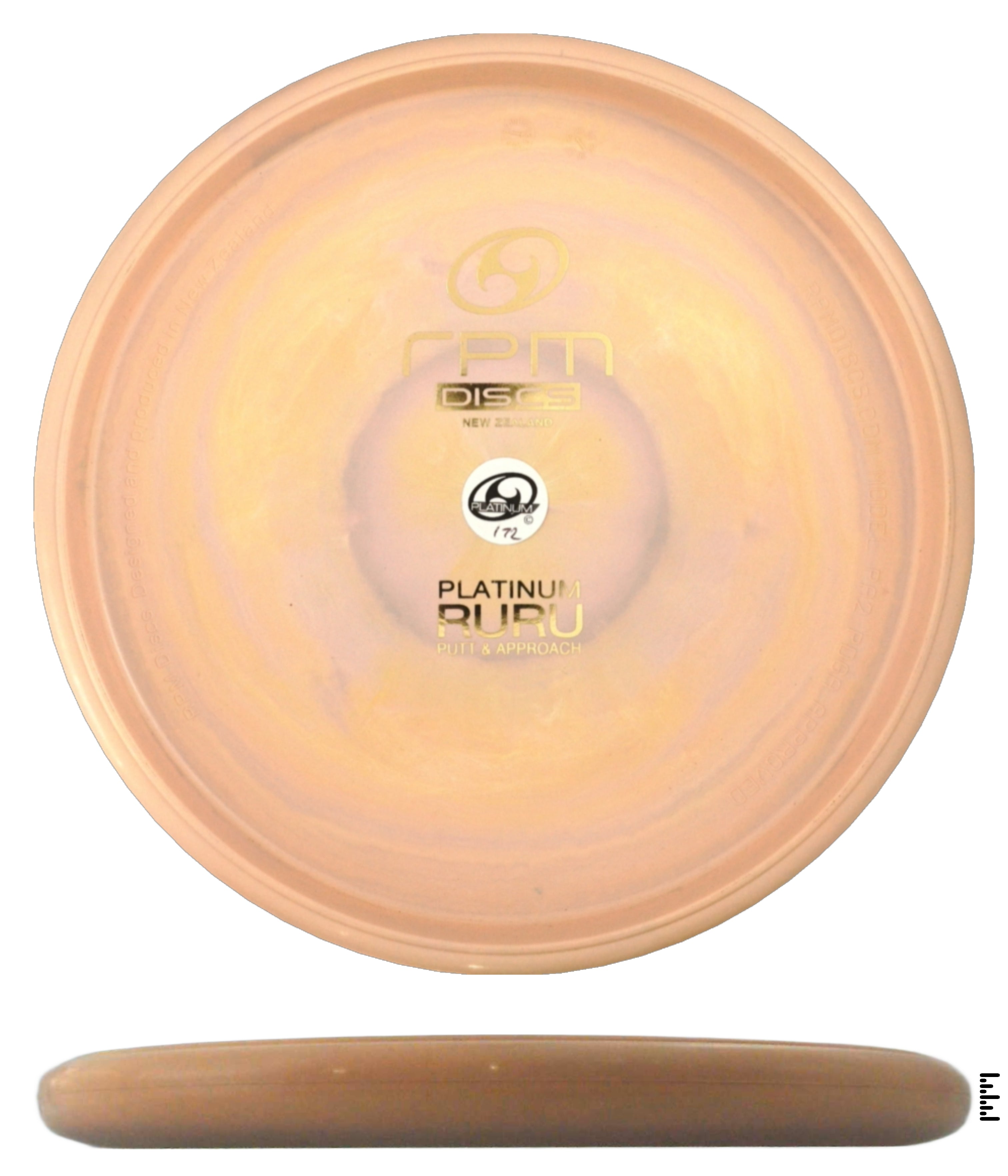 Bottom Stamp Platinum Ruru