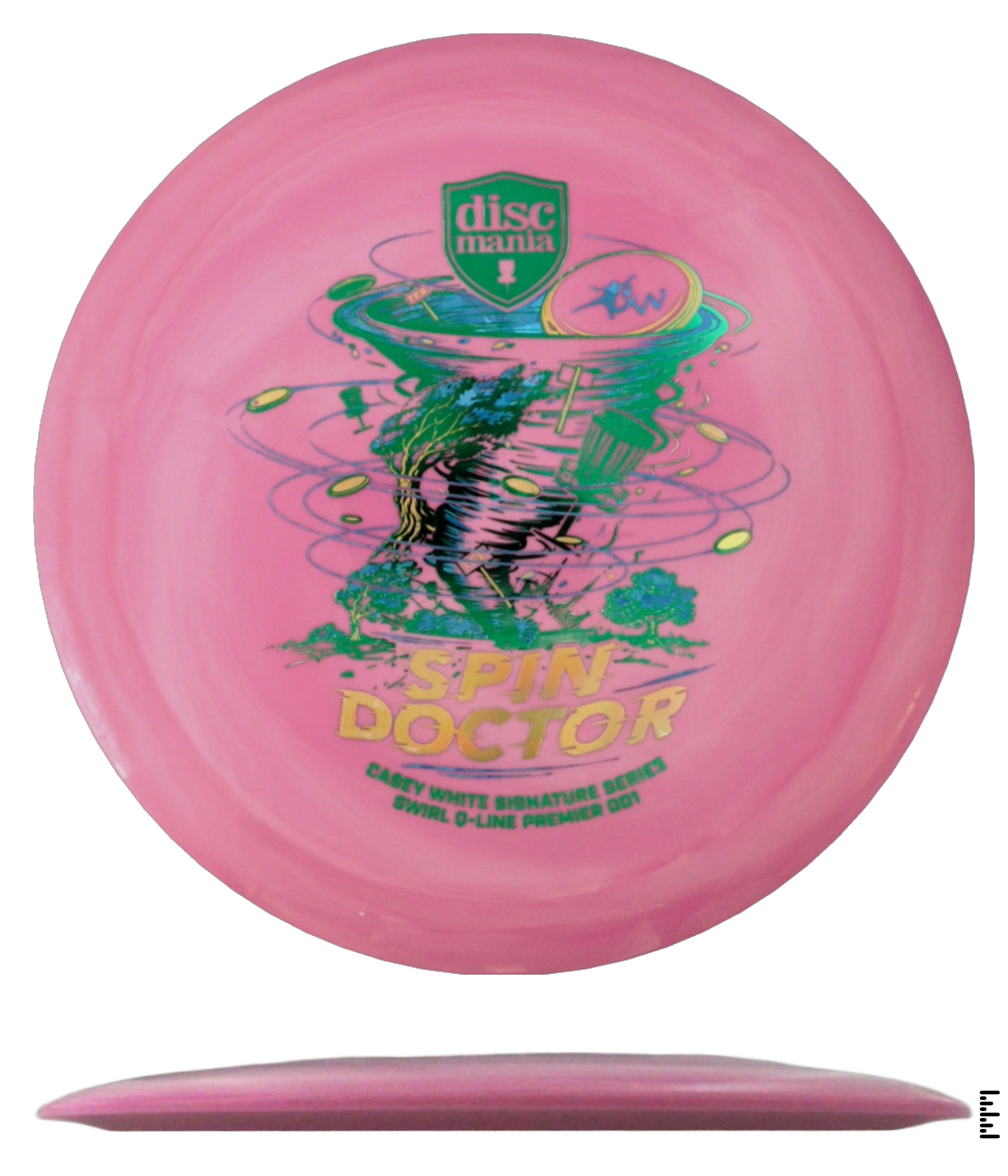 Casey White Spin Doctor Swirl Q-Line Premier DD1