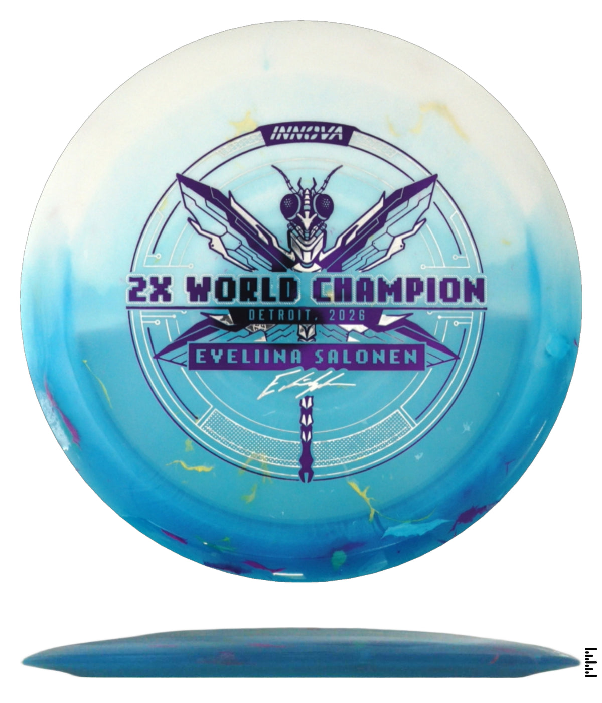 2026 Eveliina Salonen 2x World Champion Party Time Duo Destroyer