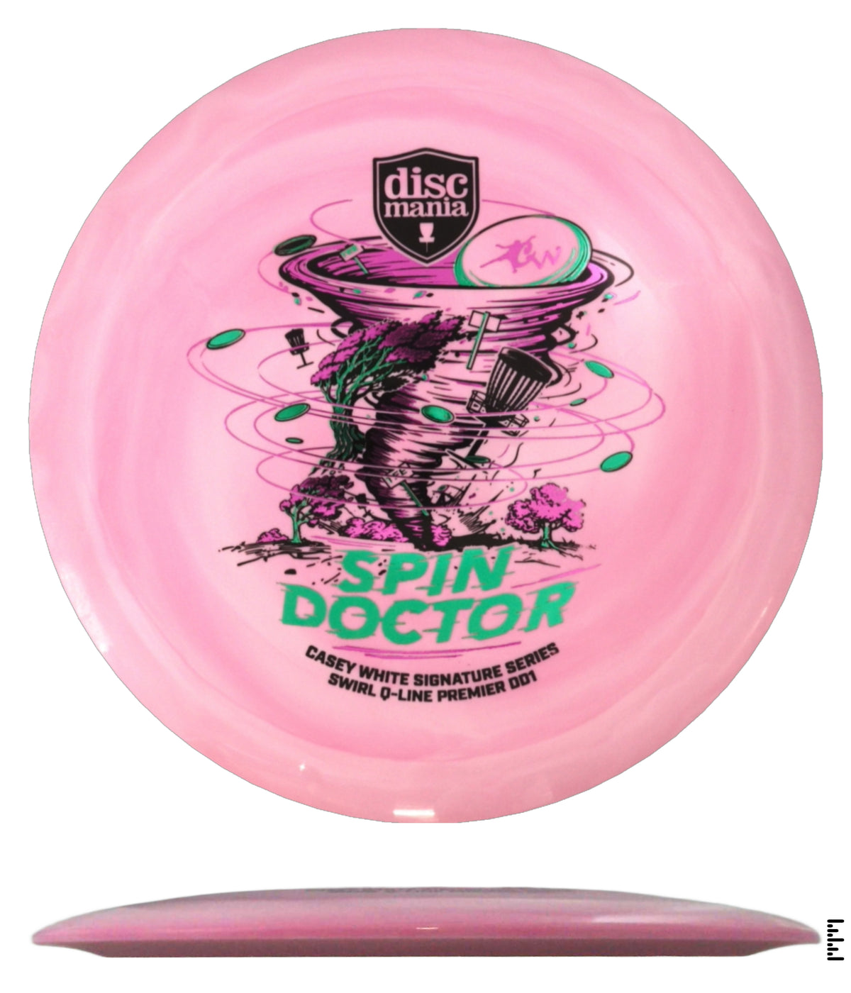 Casey White Spin Doctor Swirl Q-Line Premier DD1