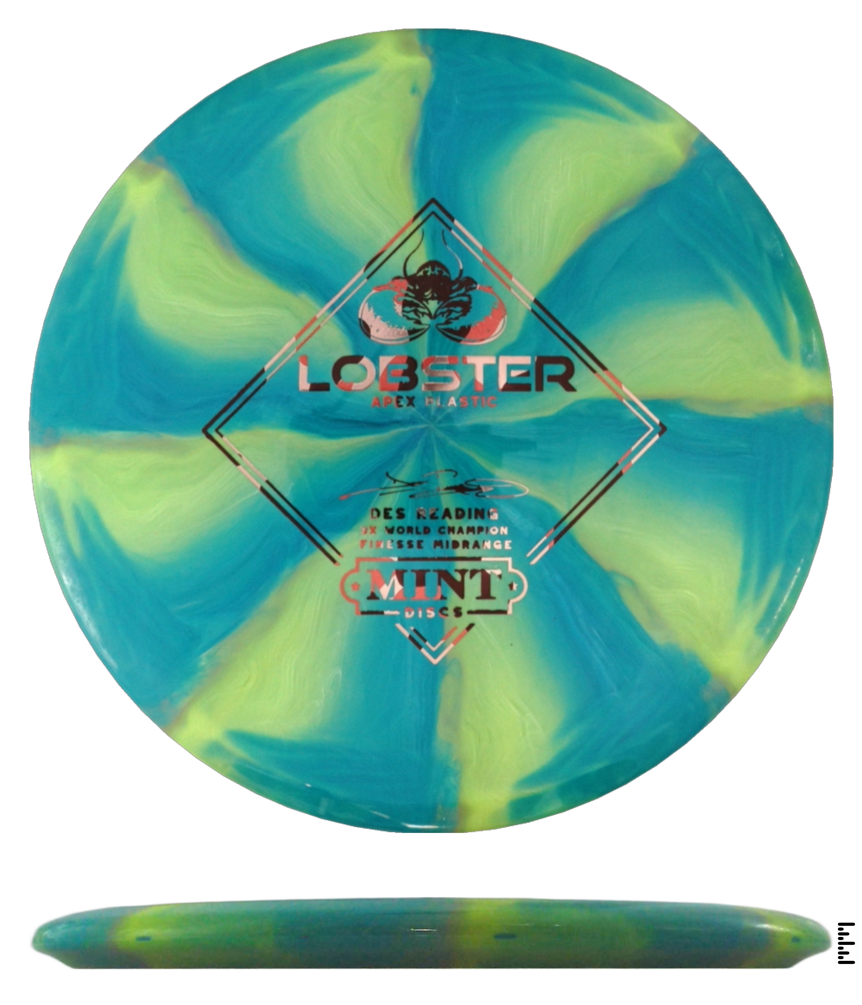 Des Reading Apex Swirl Lobster