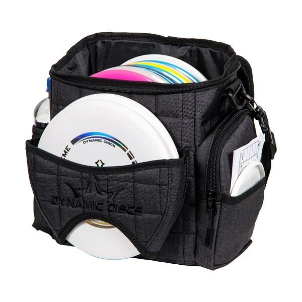 Dynamic Discs Sniper Messenger Bag Heather Charcoal