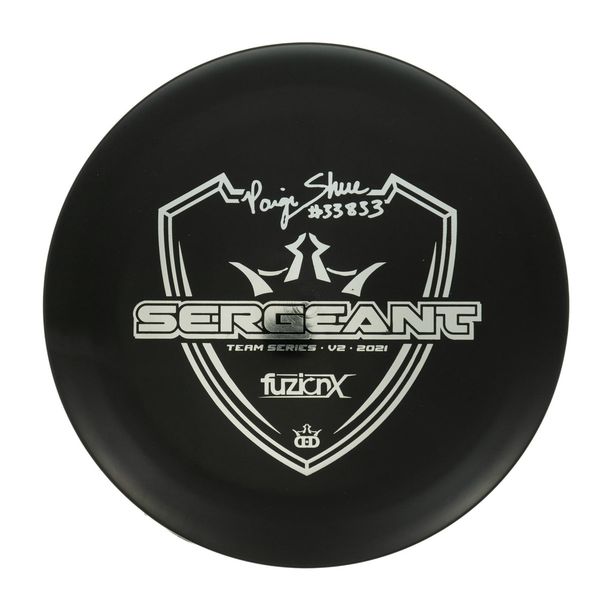 Dynamic Discs Sergeant - Paige Shue 2021 Team Series V2 Fuzion-X 175g | Style 0001
