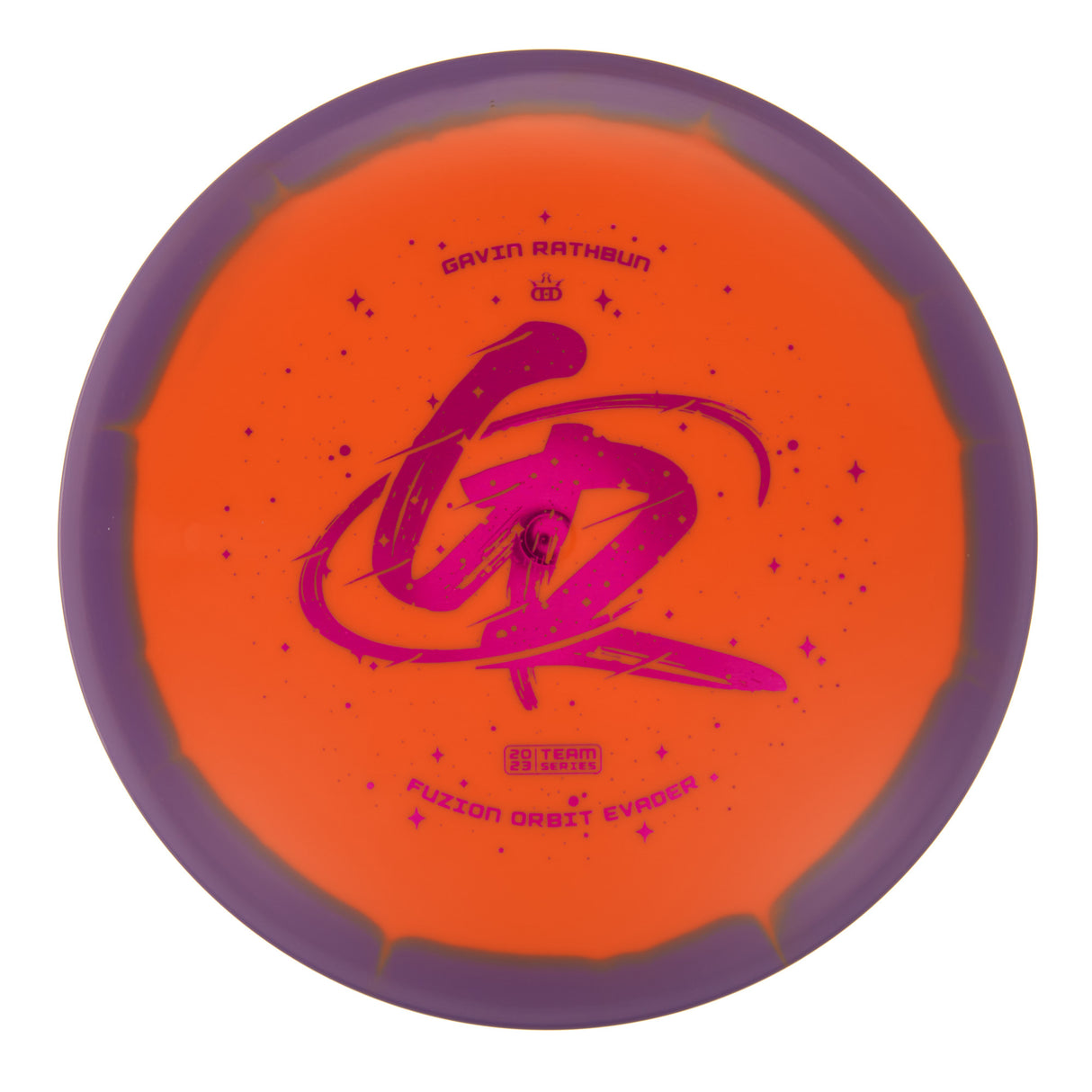 Dynamic Discs Evader - 2023 Gavin Rathbun Team Series Fuzion Orbit 173g | Style 0002