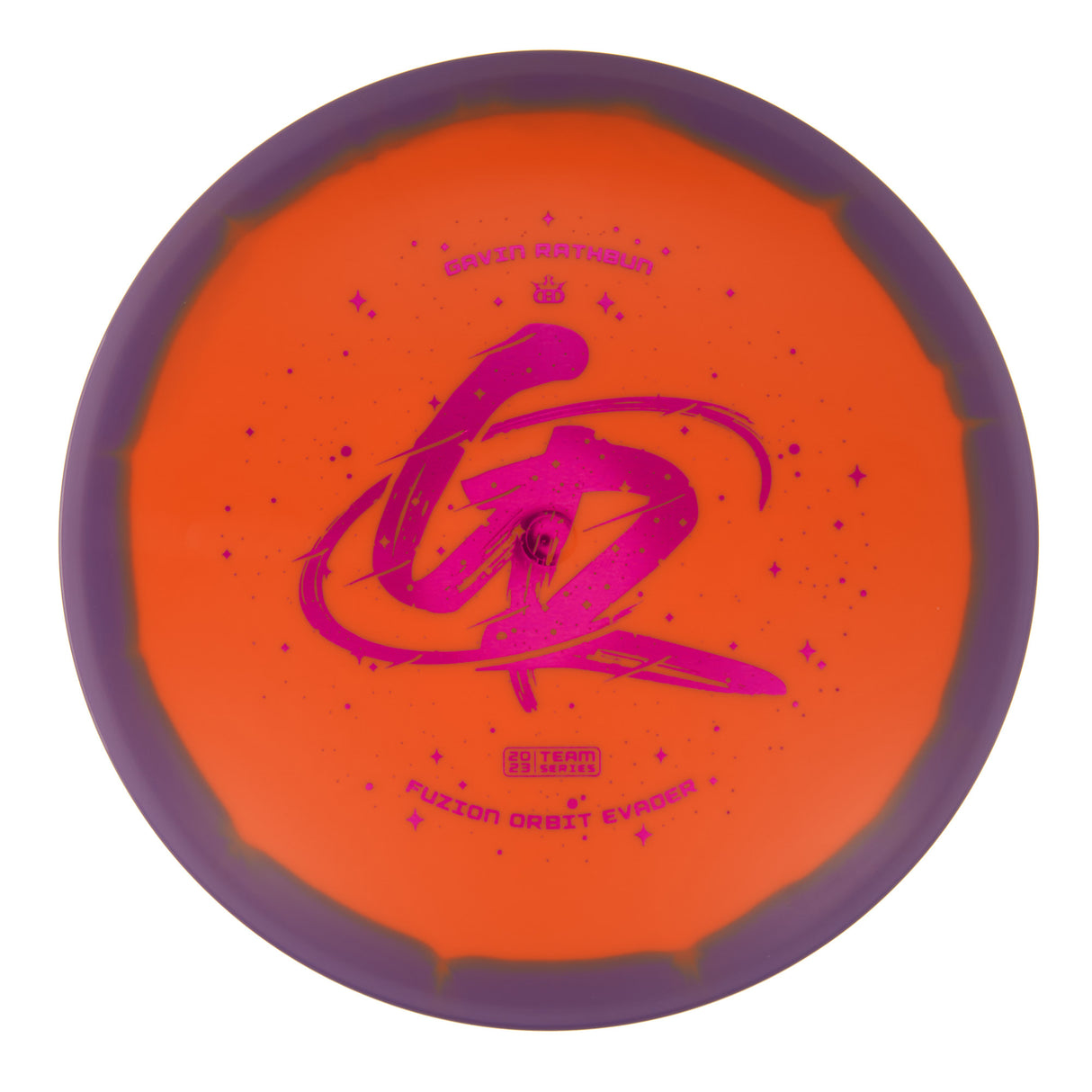 Dynamic Discs Evader - 2023 Gavin Rathbun Team Series Fuzion Orbit 174g | Style 0002