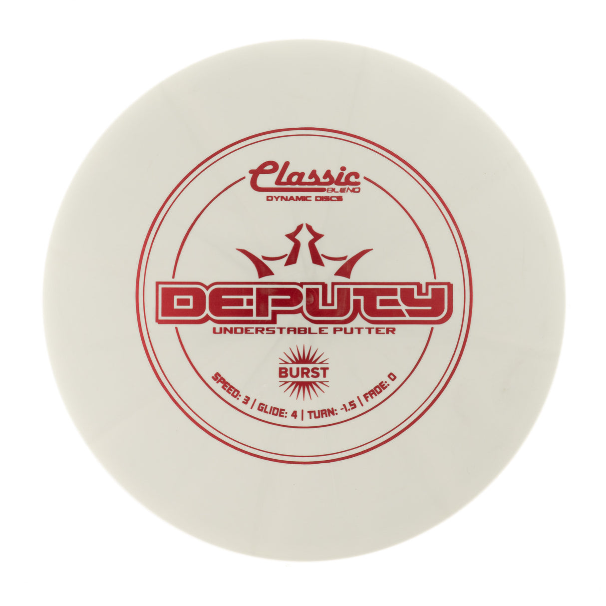 Dynamic Discs Deputy - Classic Blend Burst 173g | Style 0001