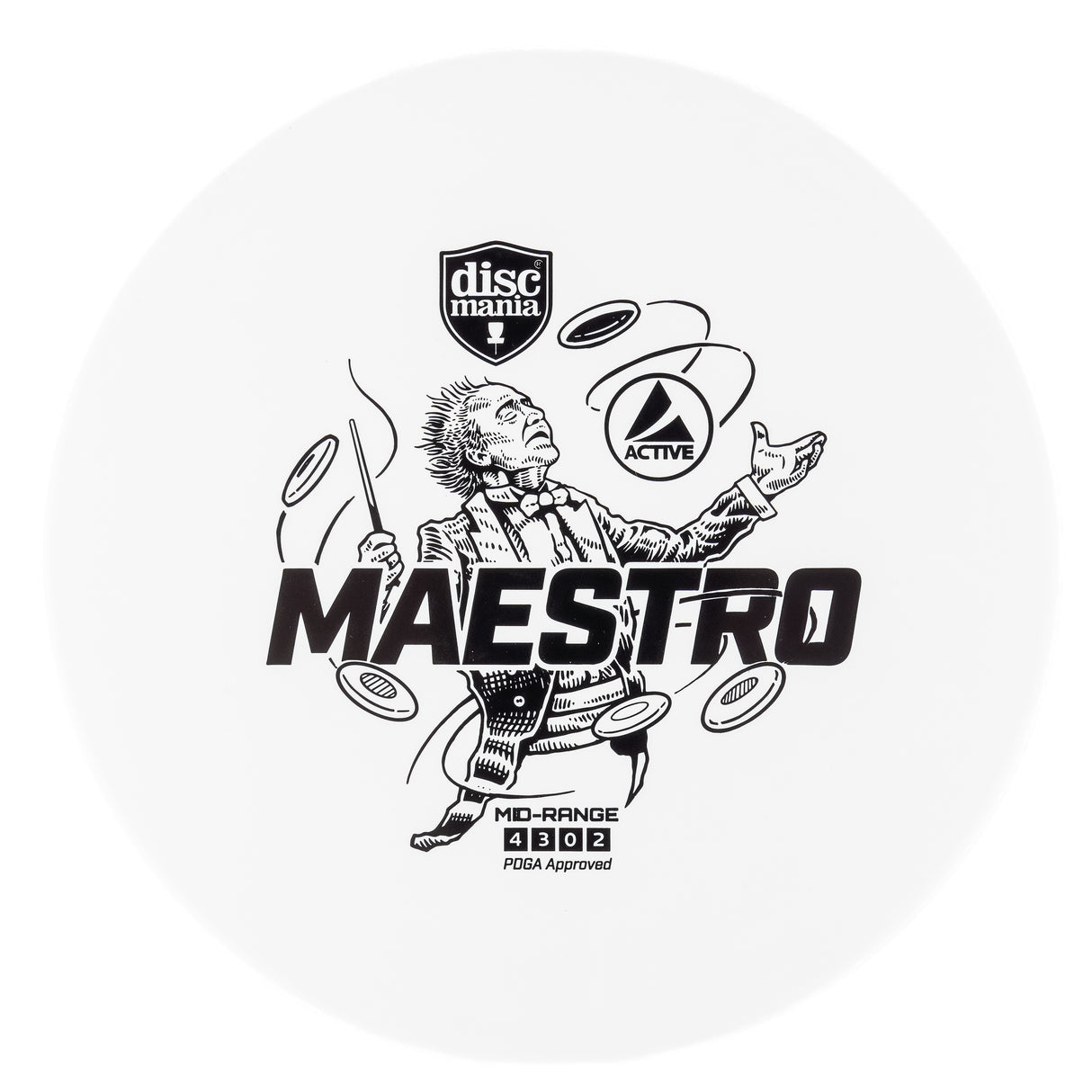 Discmania Maestro - Active 170g | Style 0001