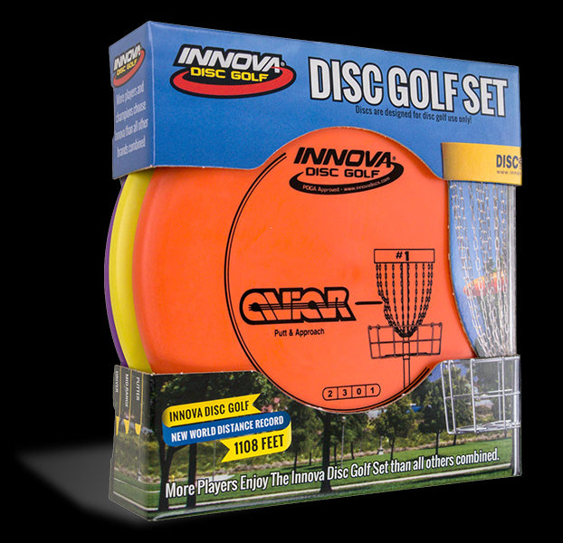 Innova Disc Golf 3-Disc Starter Set (Colors May Vary)