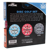Dynamic Discs 3-Disc Prime Burst Disc Golf Starter Set (Colors May Vary)