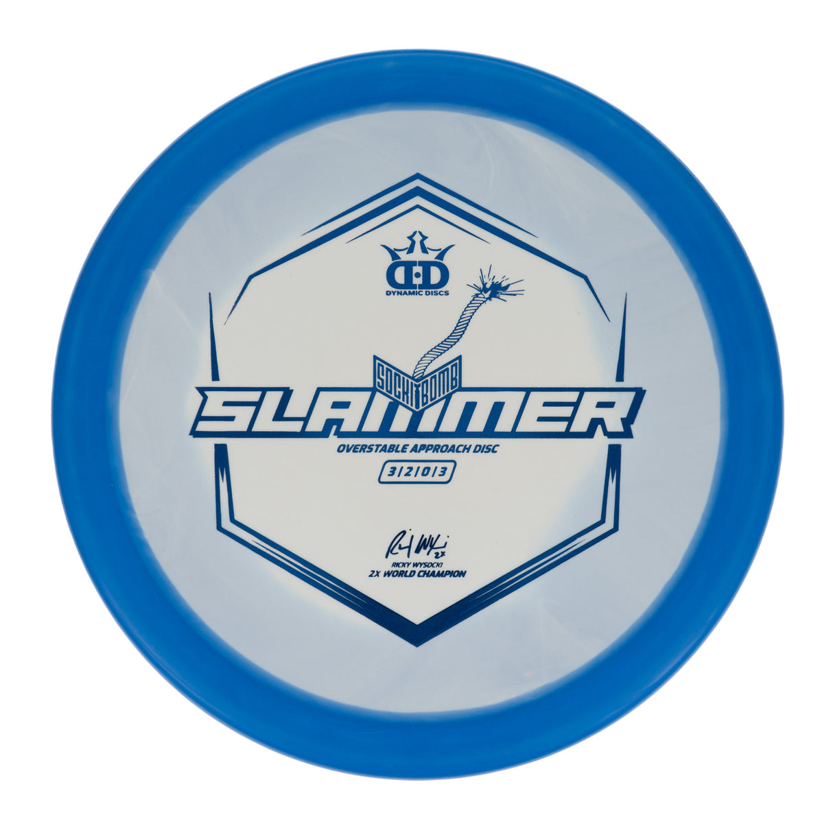 Dynamic Discs Sockibomb Slammer - Ignite Stamp V1 Classic Supreme Orbit 175g | Style 0017