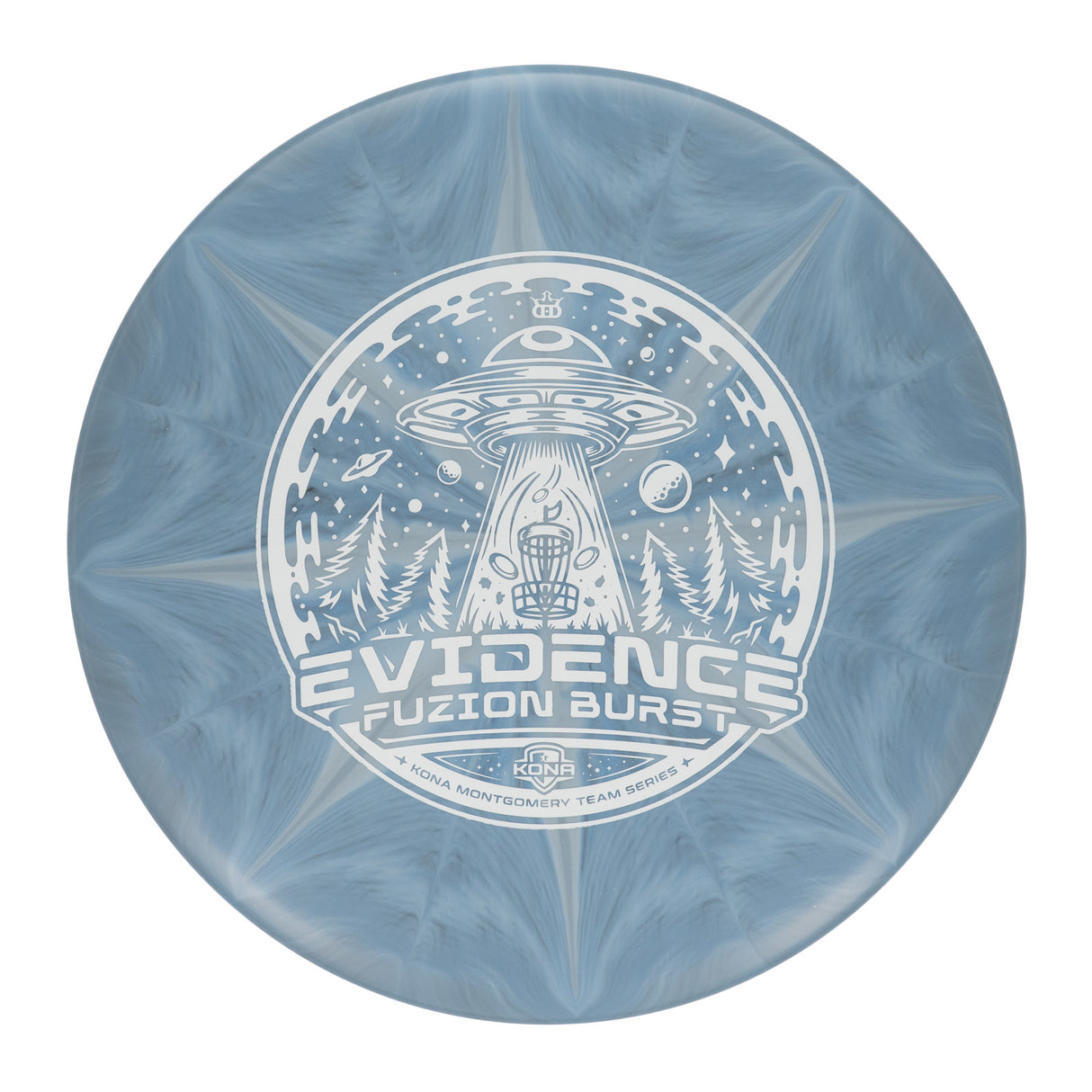 Dynamic Discs Evidence - 2023 Kona Montgomery Team Series Fuzion Burst 172g | Style 0001
